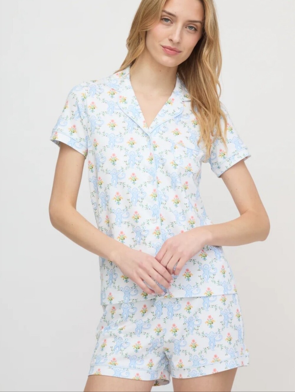 Roller Rabbit x Hill House Polo Pajamas SMALL